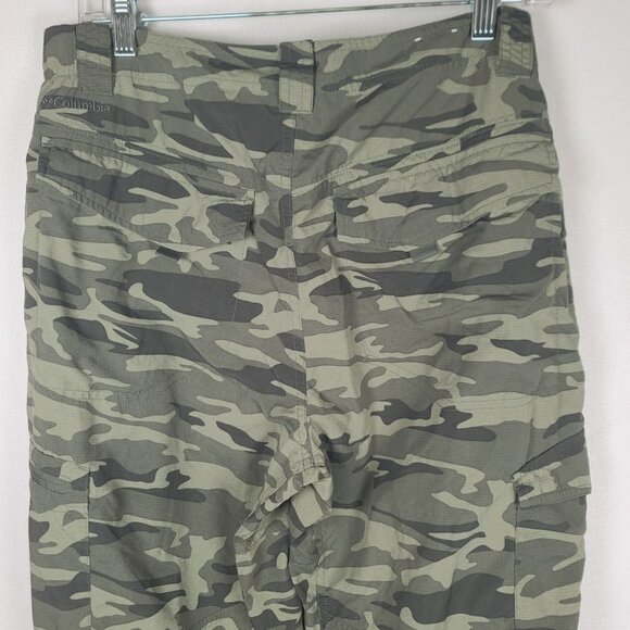 Columbia Men's Green Camouflage Omni-Shade Stealth Cargo Pant Size 36X30 - Picture 7 of 10